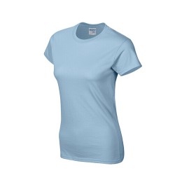 Glidan light blue 069 short sleeved women' s round neck collar t-shirt 76000L good breathable tee shirt tshirts supplier Hong Kong tailor made printed tee local company price Glidan light blue 069 short sleeved women' s round neck collar t-shirt 76000L good breathable tee shirt tshirts supplier Hong Kong tailor made printed tee local company price